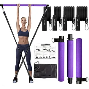 resistance bands bar